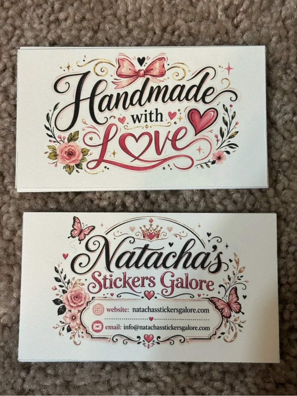 50 Business Cards Custom Requests 3.5x2